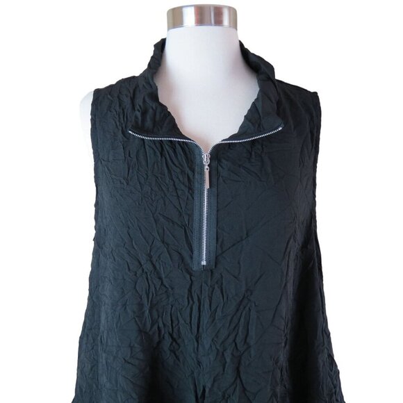 Vintage René Madison Ave Women's Black Avant-Garde 2-Piece Dress & Top Set M - Picture 7 of 14